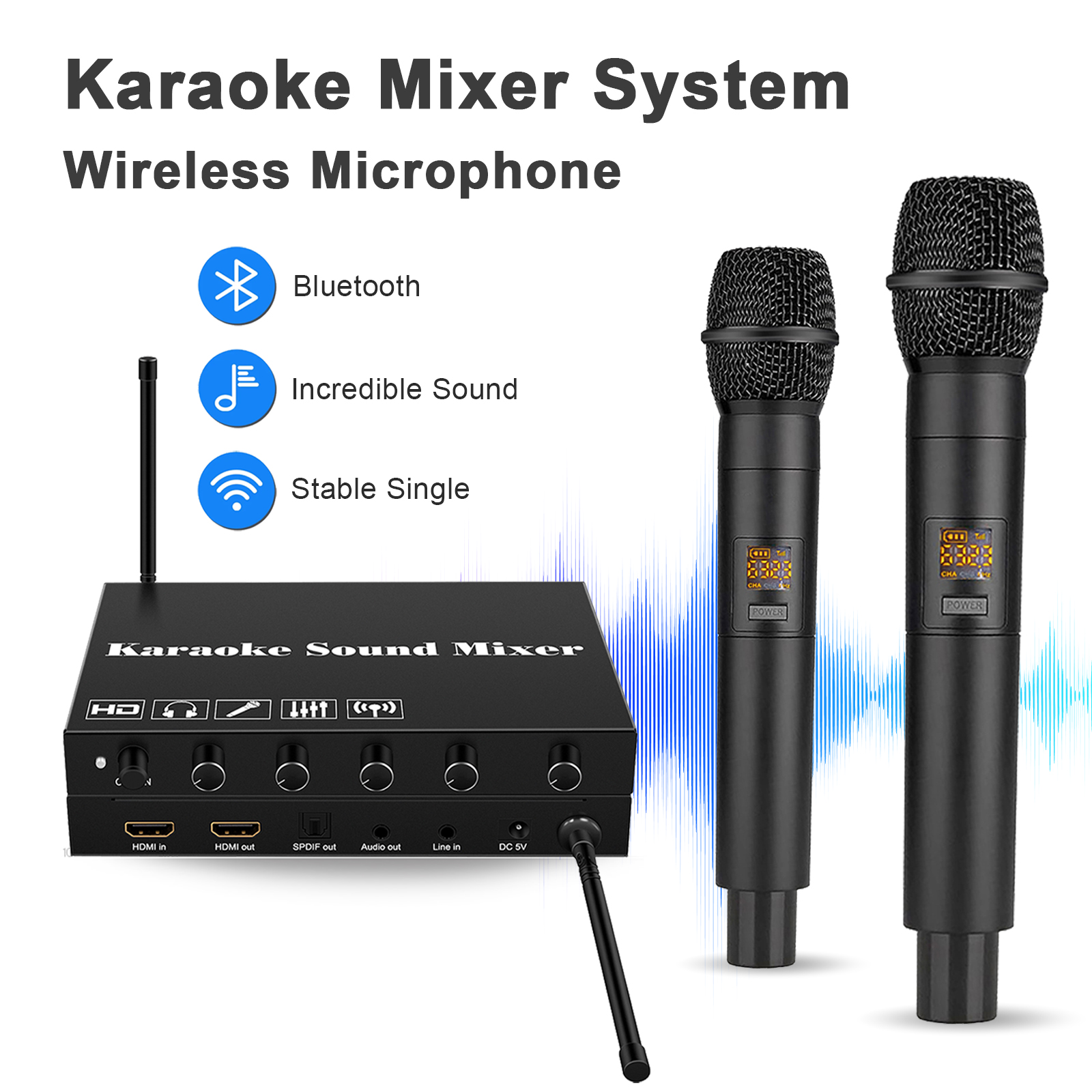 Home Cinema Equipment - HDMI Karaoke Player Mixer Home Theater