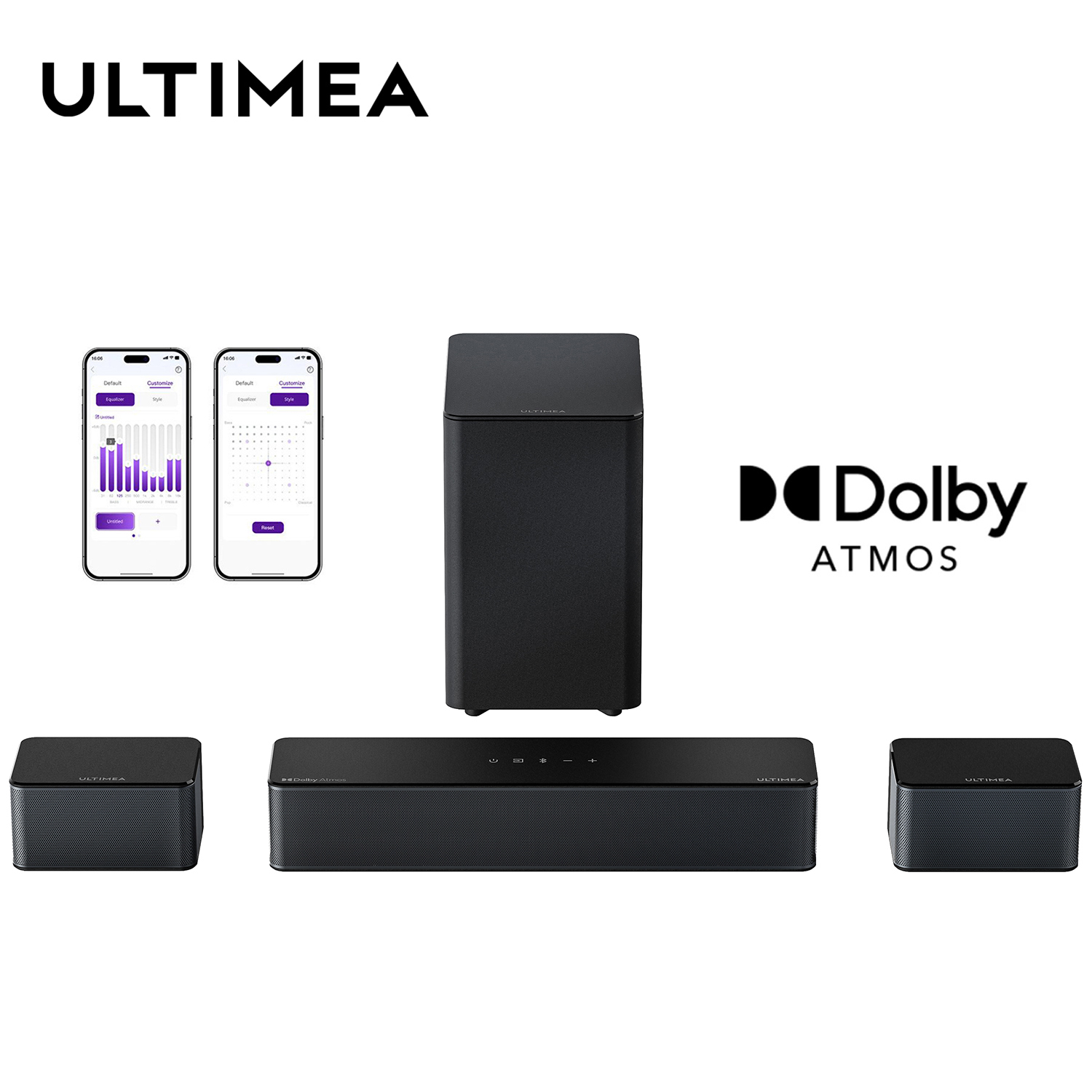 Home Cinema Dolby Atmos - ULTIMEA 5.1 Dolby Atmos Саундбар с