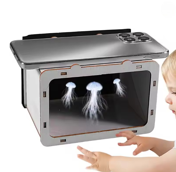 Home Cinema Diy - 1pc 3D Holographic TV Cinema Projector