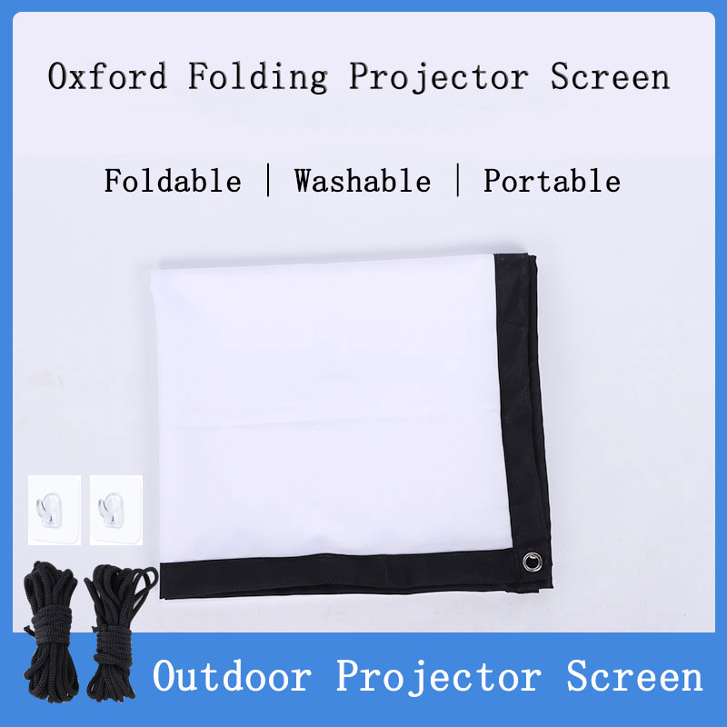 Thinyou Oxford Fabric Projecti - Projector Screen 100 Inch recension och pris