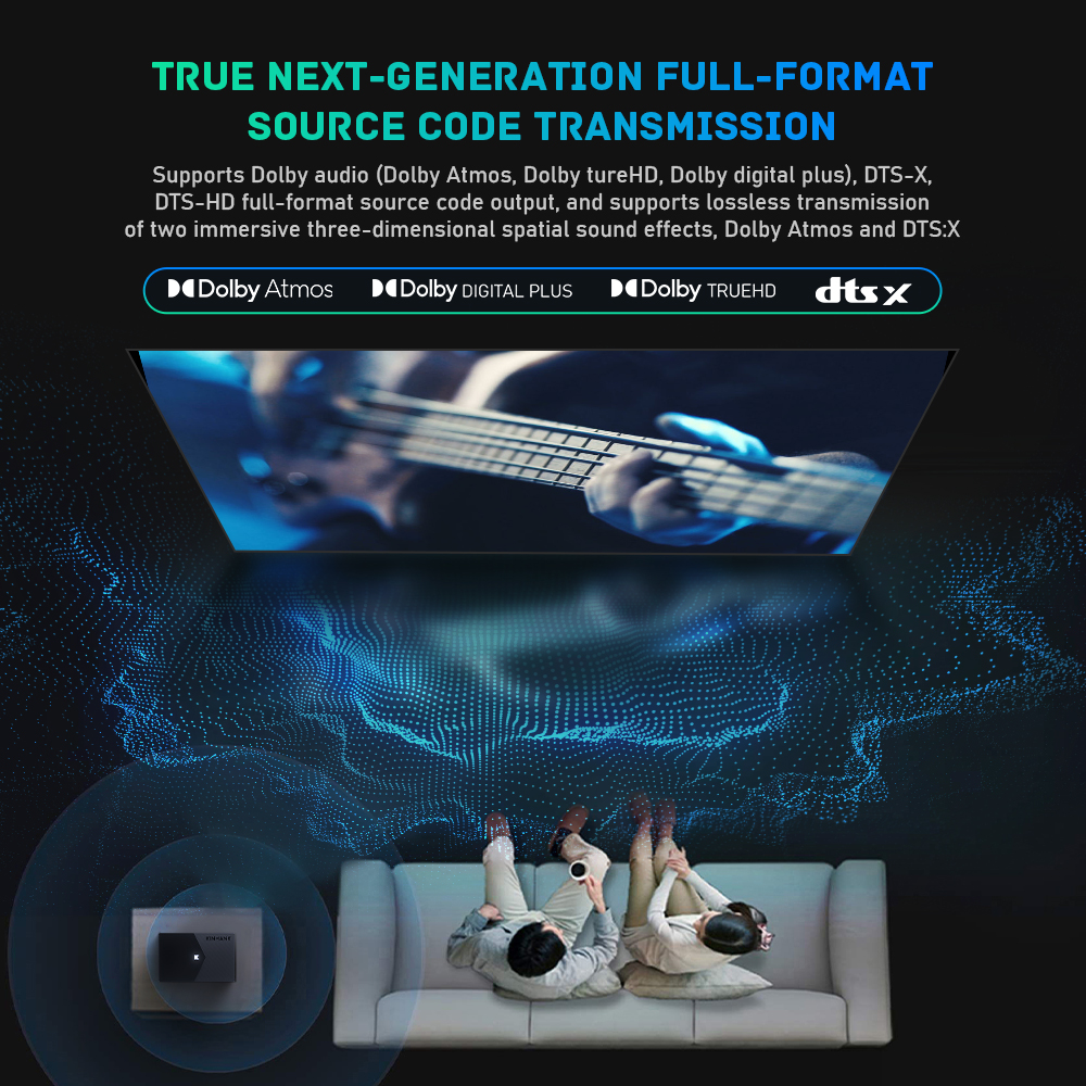 Kinhank K9 Android TV Box 8K@6 - Home Cinema Dolby Atmos recension och pris