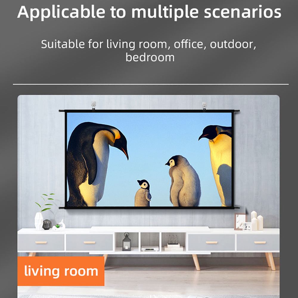 LEJIADA 100inch New 16:9 Anti- - Projector Screen 100 Inch recension och pris