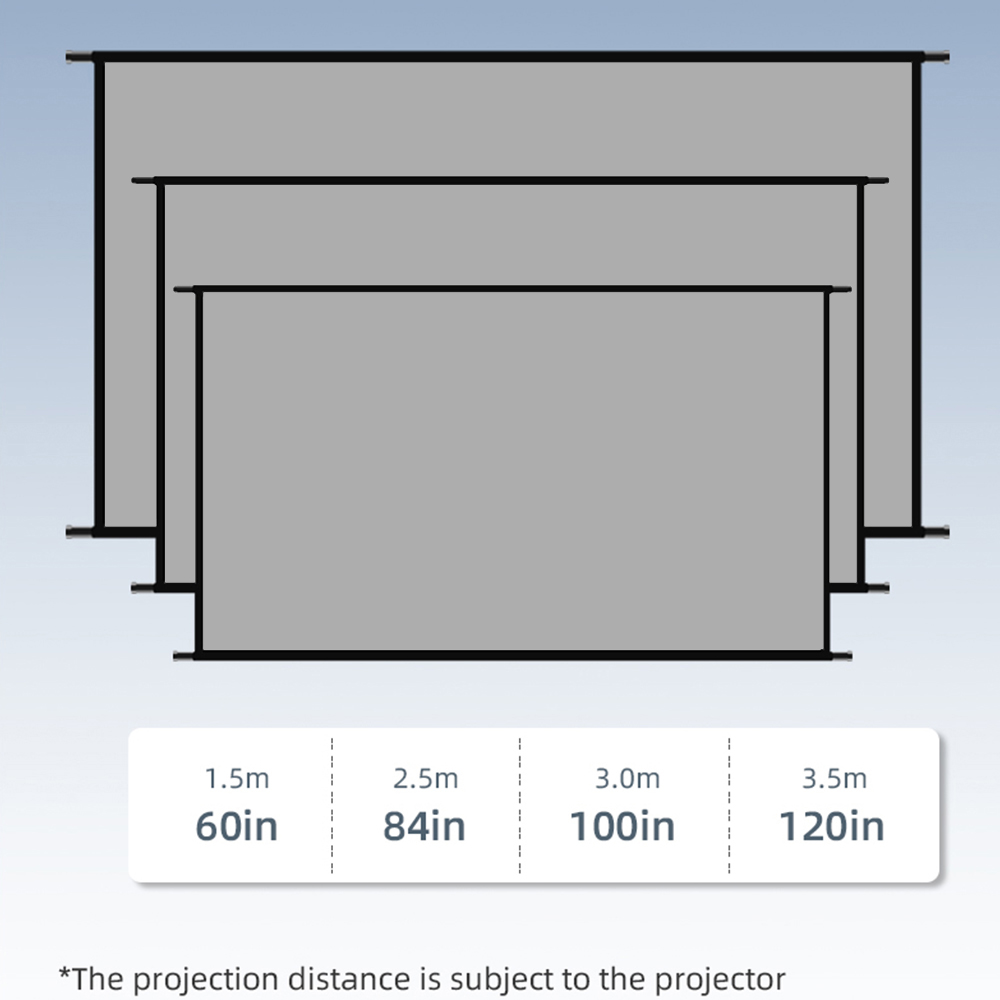 LEJIADA 100inch New 16:9 Anti- - Projector Screen 100 Inch recension och pris