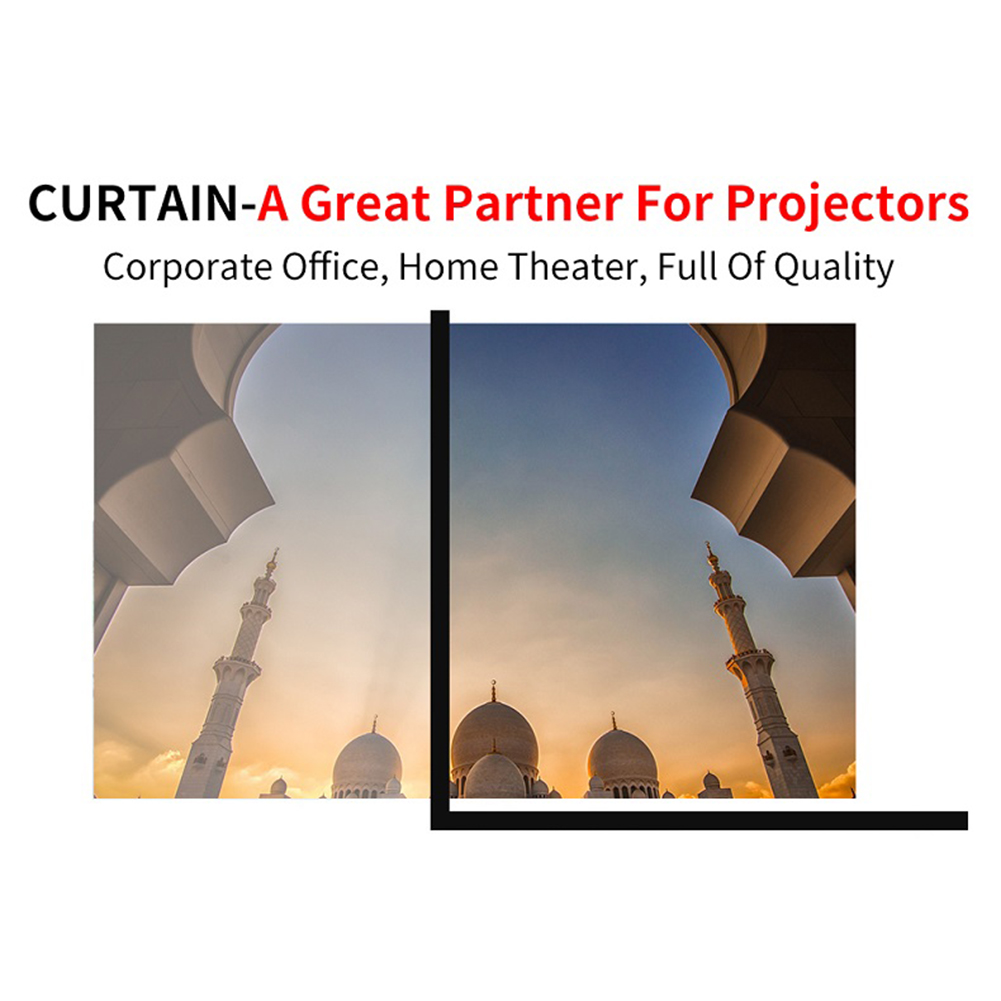 Portable Projector Screen Simp - Projector Screen 100 Inch recension och pris