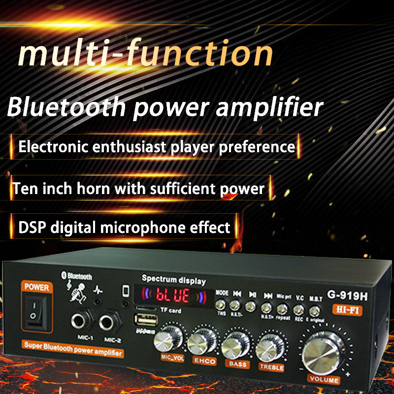 G-919H 1000W Home Power Amplif - Home Cinema Speaker System recension och pris