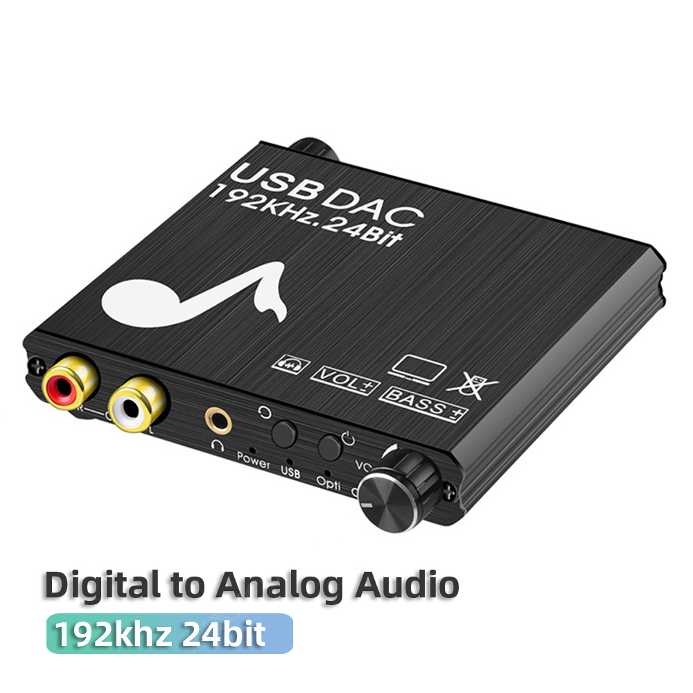 USB DAC 192kHz 24Bit Digital t - Surround Sound Decoder recension och pris