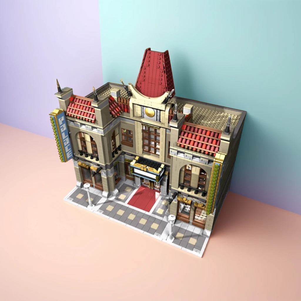 3486PCS MOC Street View Chines - Home Cinema Diy recension och pris