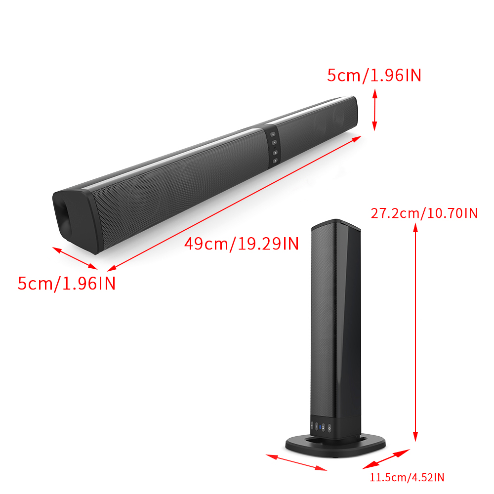 Powerful Soundbar Sound Radio  - Home Cinema Dolby Atmos recension och pris