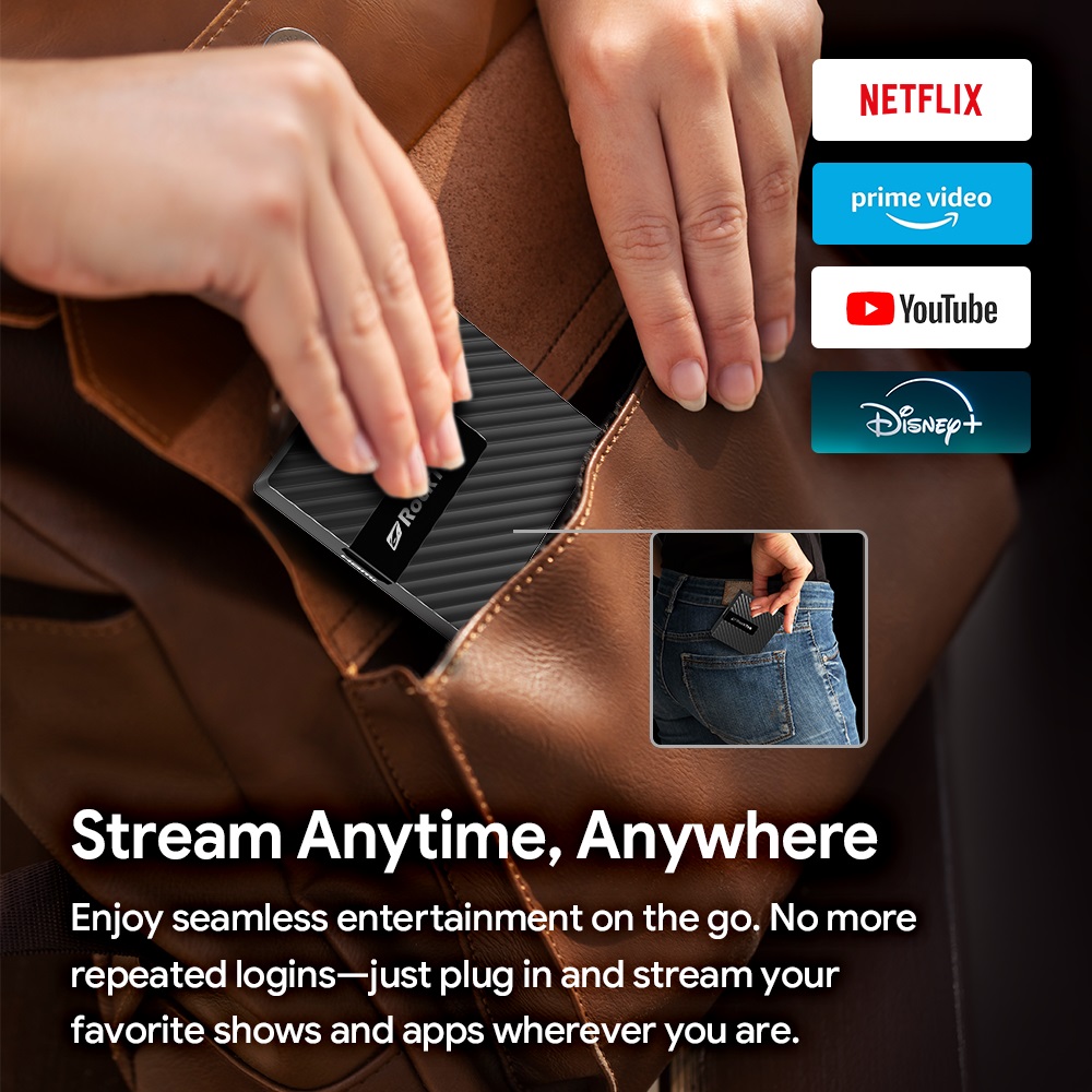 RockTek GB1 TV Dongle Netflix  - Home Cinema Dolby Atmos recension och pris