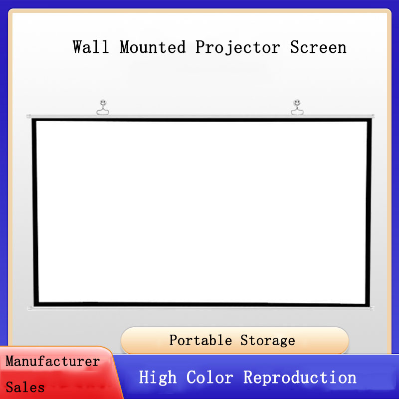 Thinyou Projector screen Curta - Projector Screen 100 Inch recension och pris