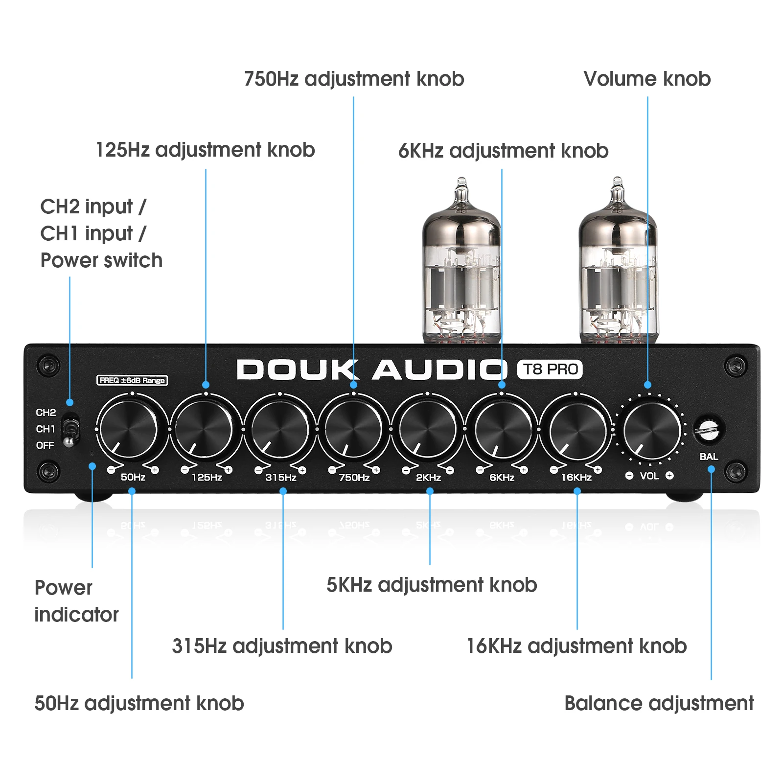 Nobsound HiFi 7-band EQ Equali - Home Cinema Dolby Atmos recension och pris