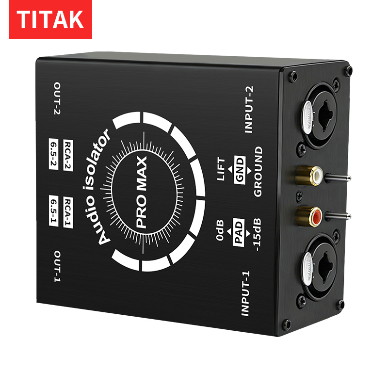 3Pin XLR/RCA/TS/TRS Ground Loo - Home Cinema Equipment recension och pris