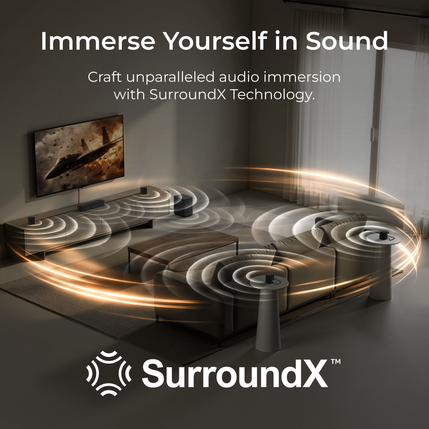 ULTIMEA 7.1ch Sound Bar with S - Home Cinema Dolby Atmos recension och pris