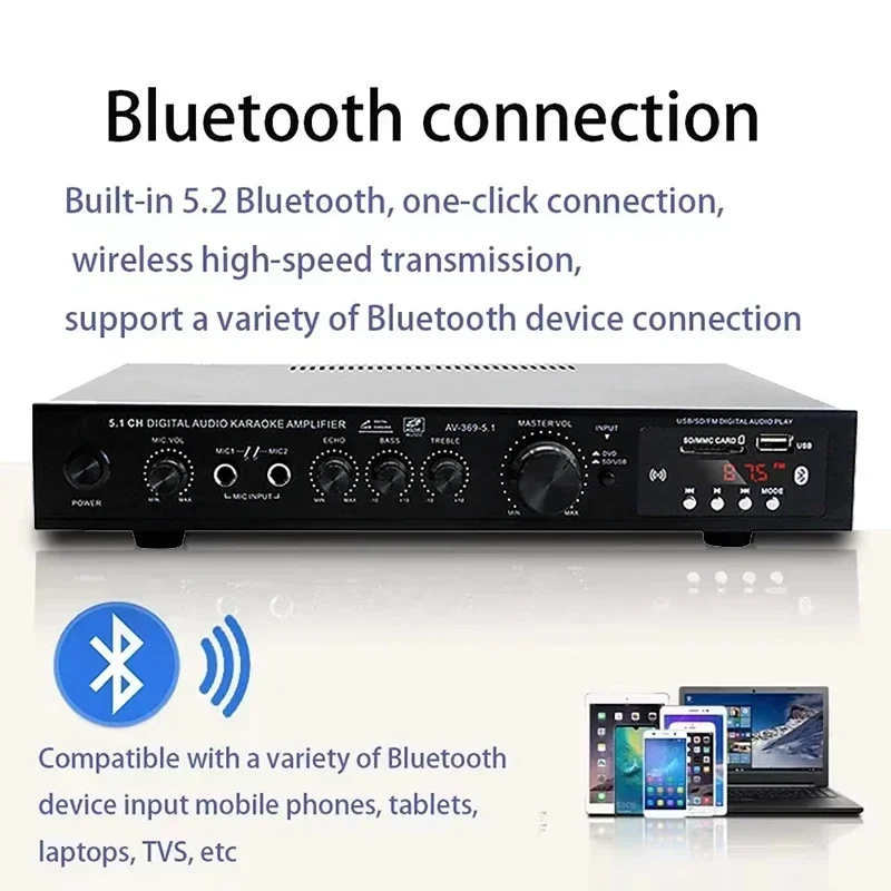 AV-369BT Bluetooth 5.1 Sound S - Home Cinema Dolby Atmos recension och pris