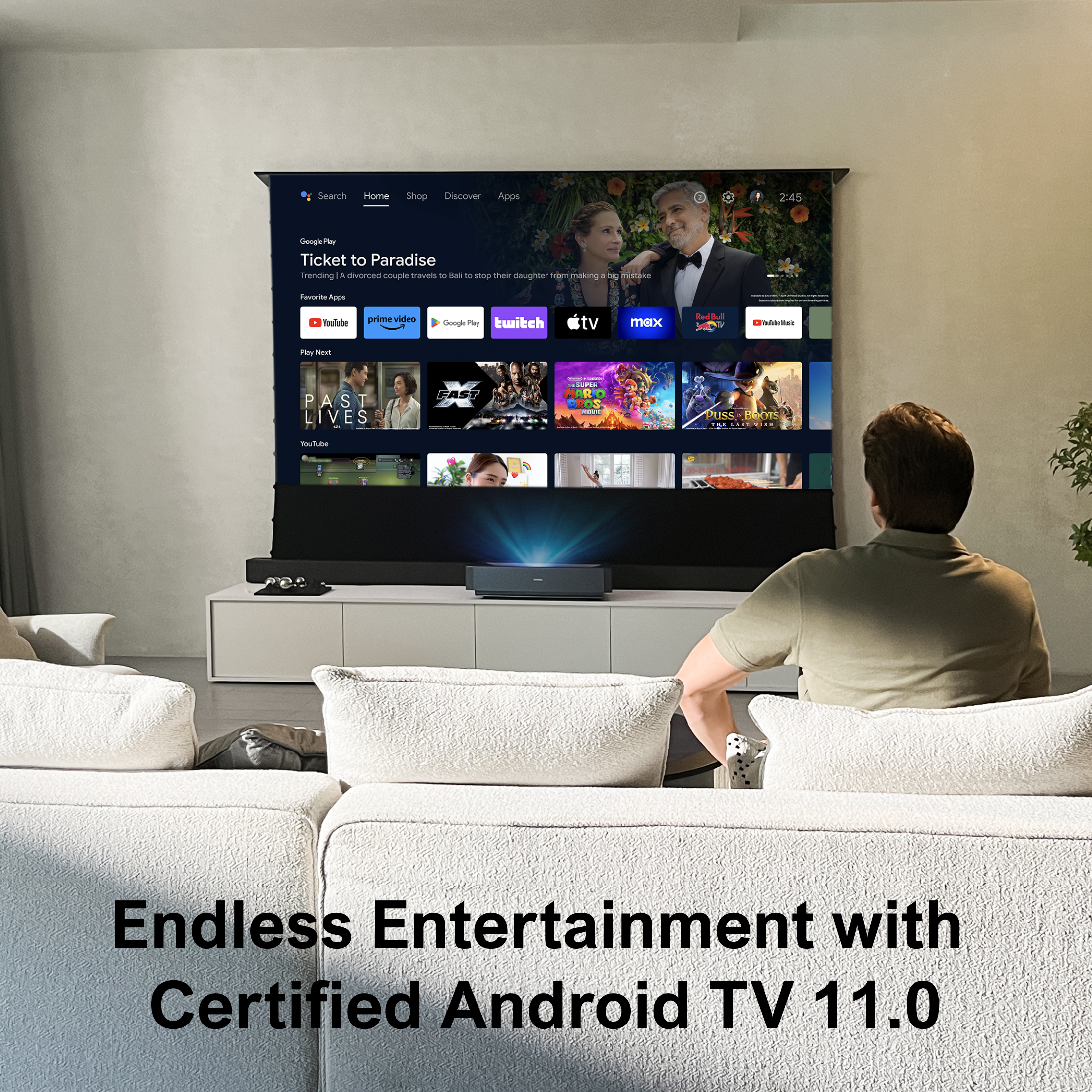 ULTIMEA Thor T60 Laser TV Ultr - Home Cinema Dolby Atmos recension och pris