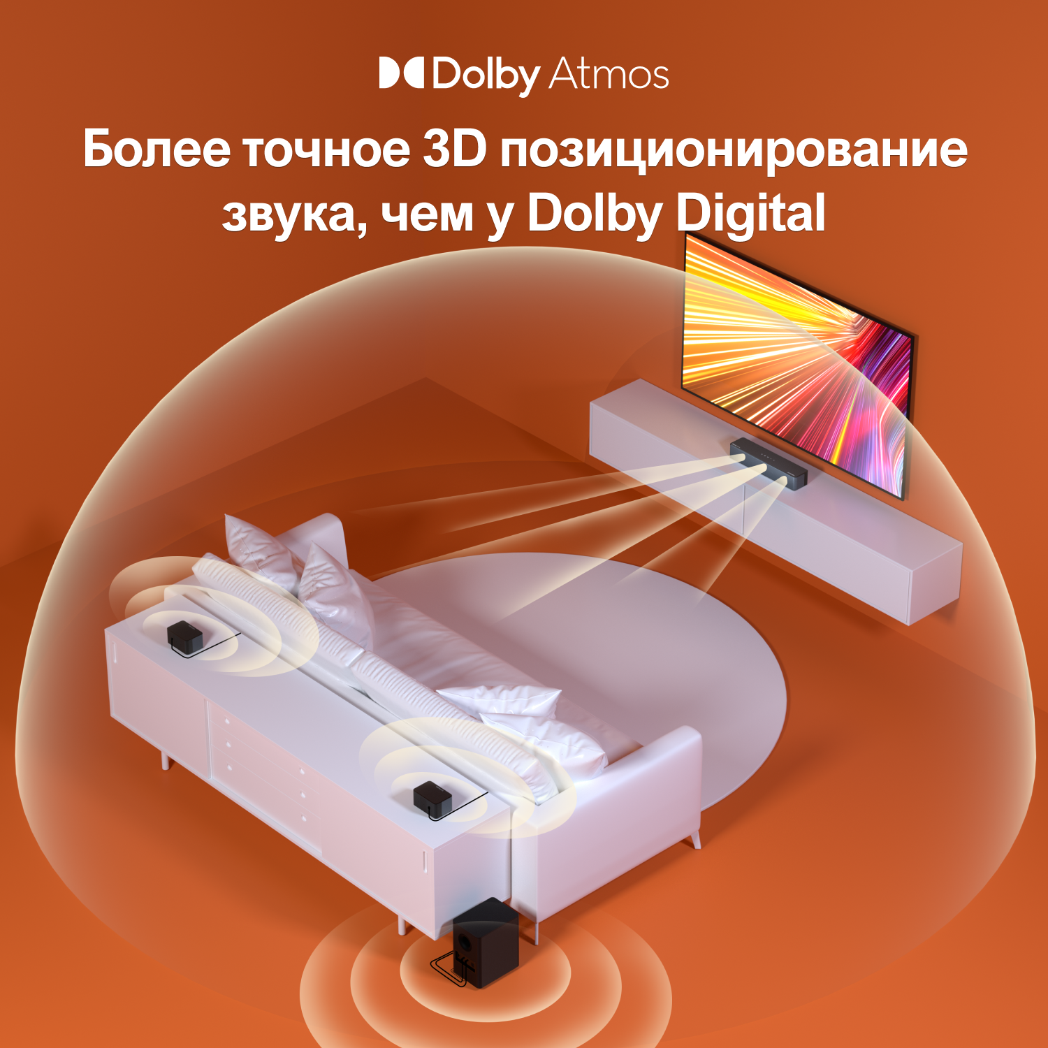 ULTIMEA 5.1 Dolby Atmos Саундб - Home Cinema Dolby Atmos recension och pris