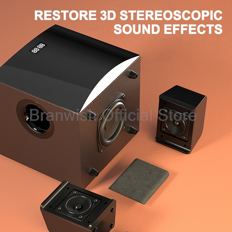 2.1 Sound Box Amplifier 31W Hi - Home Cinema Speaker System recension och pris