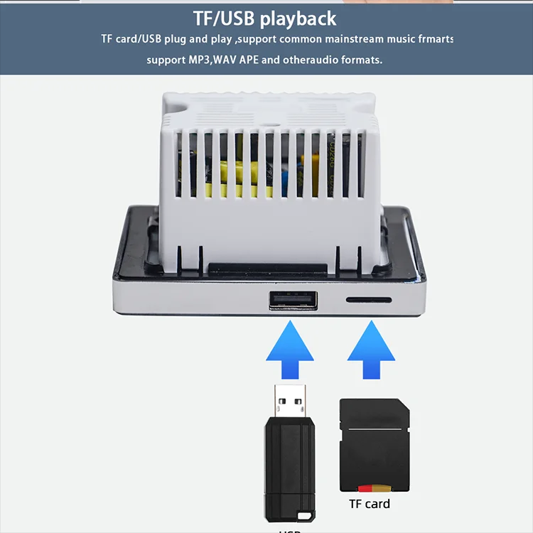 Bluetooth Wall Amplifier Home  - Home Cinema Speaker System recension och pris