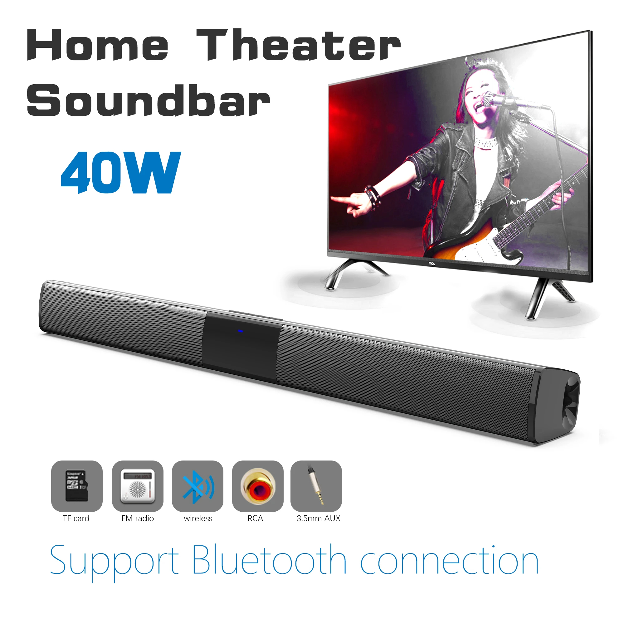 3DHome Theater Sound System Bl - Home Cinema Speaker System recension och pris