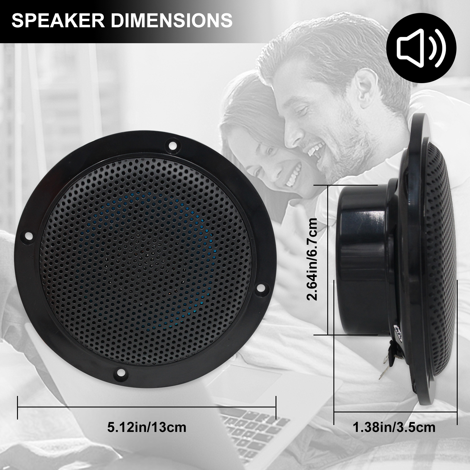 Herdio 4 Inch Ceiling Bluetoot - Home Cinema Jbl recension och pris