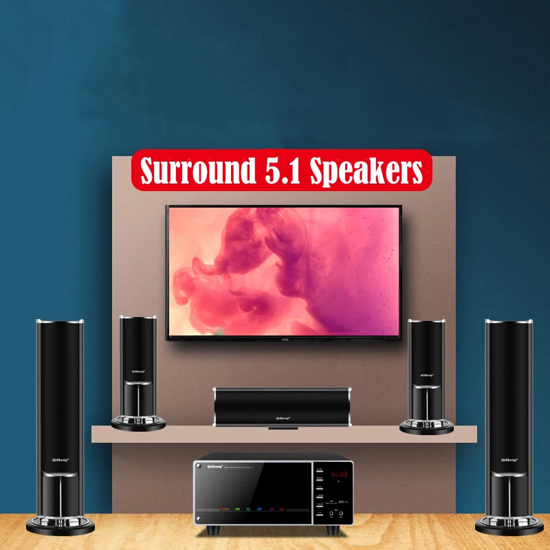 1000W high-power  caixa de som - Home Cinema Speaker System recension och pris