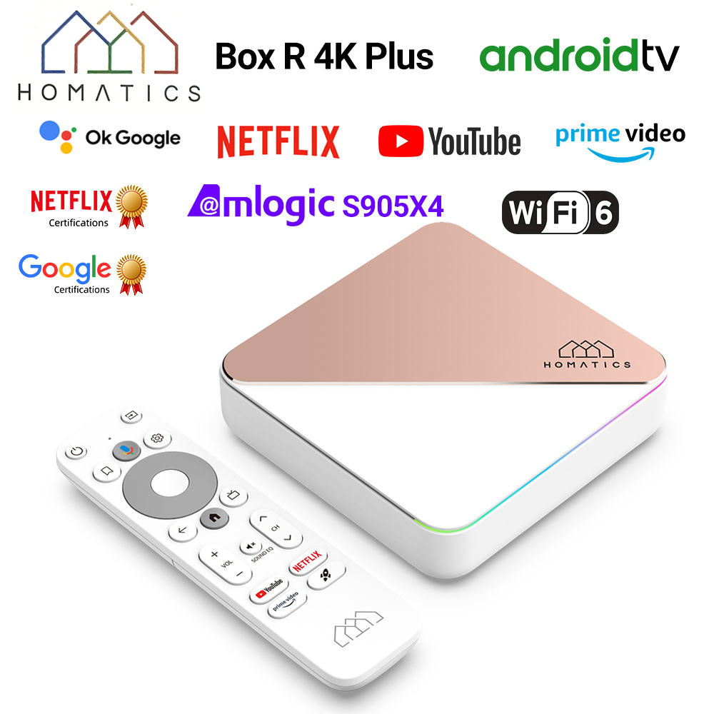 HOMATICS Box R 4K Plus TV Box  - Home Cinema Dolby Atmos recension och pris