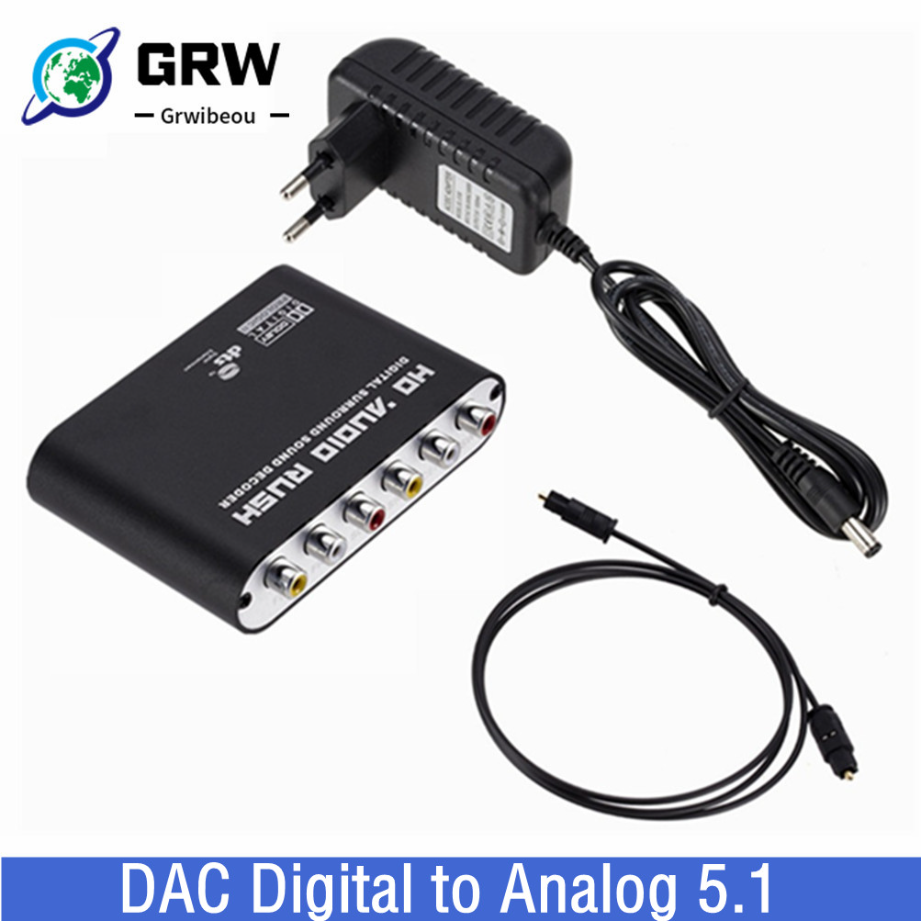 Grwibeou AC3 Audio Digital to  - Surround Sound Decoder recension och pris