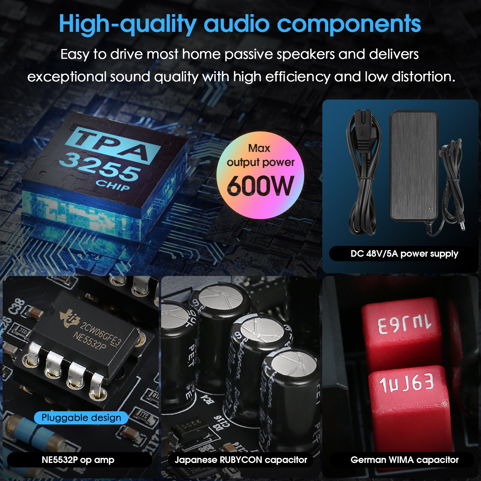 Nobsound NS-13G-MAX HiFi 2-Cha - Home Cinema Dolby Atmos recension och pris