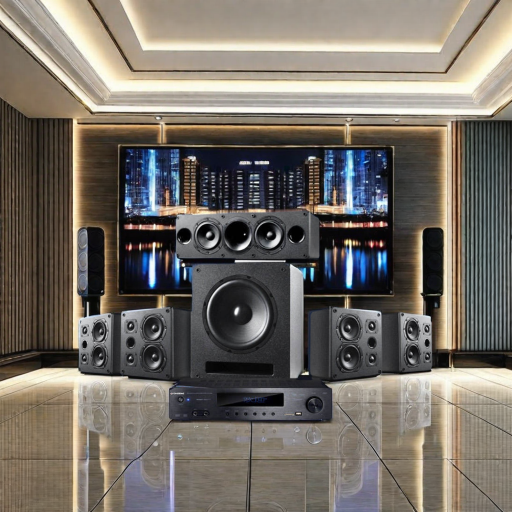 New H5 Home Theatre Audio Kit  - Home Cinema Speaker System recension och pris