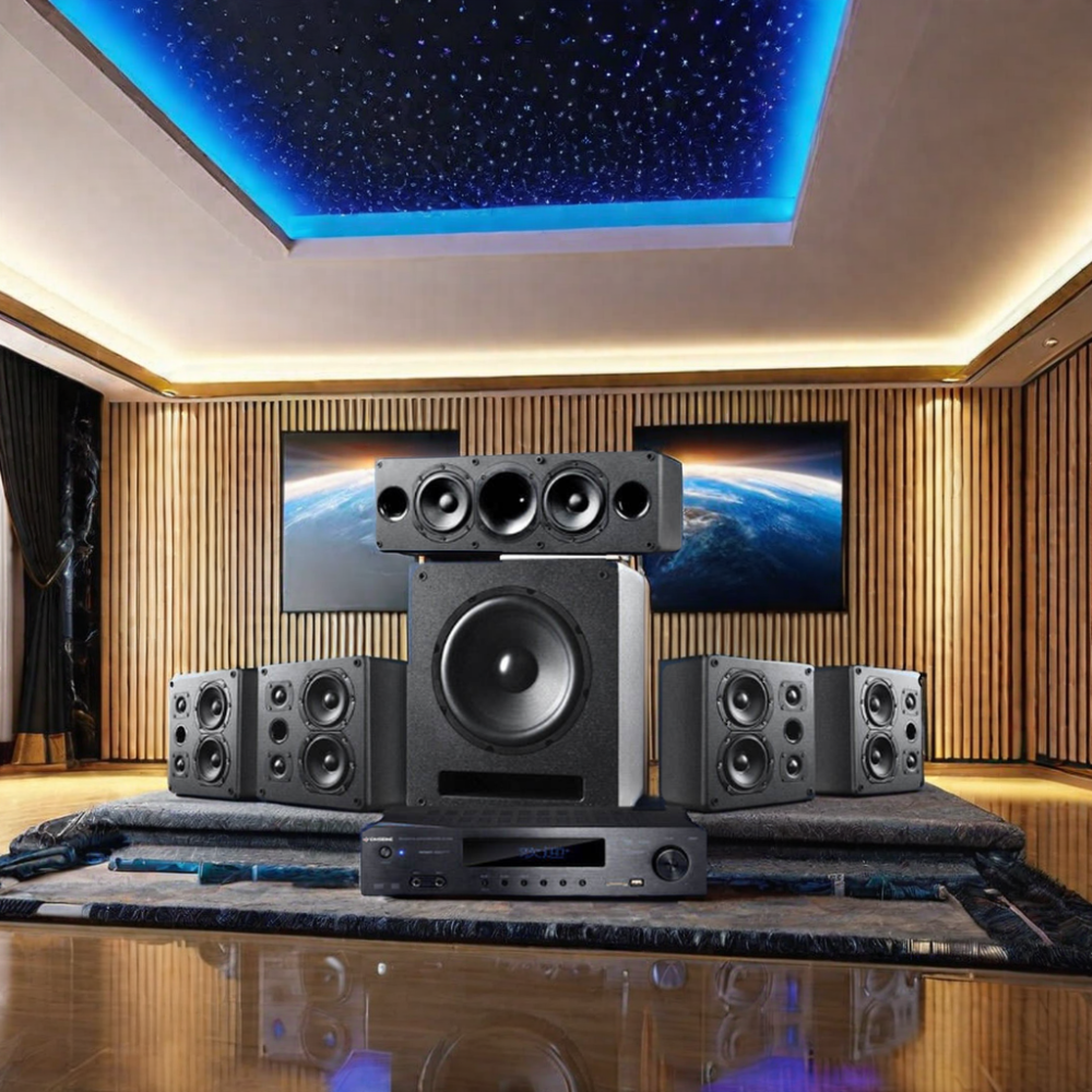 New H5 Home Theatre Audio Kit  - Home Cinema Speaker System recension och pris