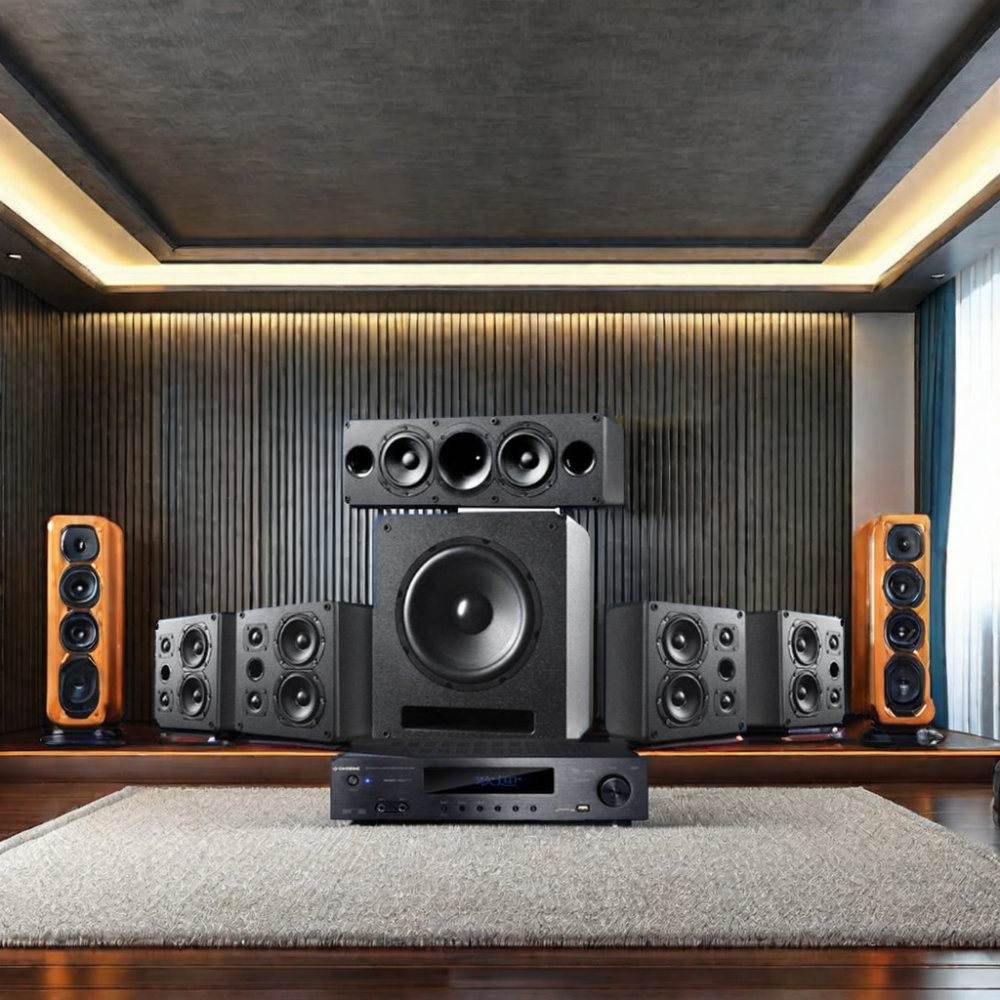 New H5 Home Theatre Audio Kit  - Home Cinema Speaker System recension och pris