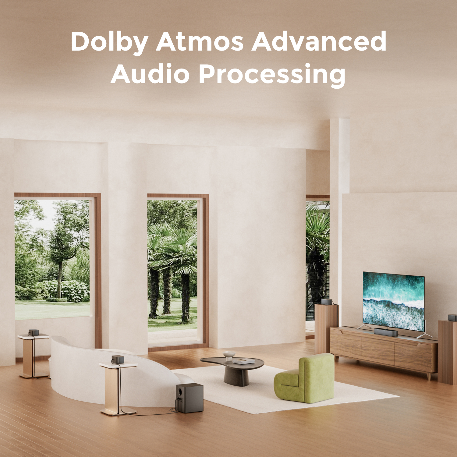 ULTIMEA Poseidon D80 Boom 7.1c - Home Cinema Dolby Atmos recension och pris