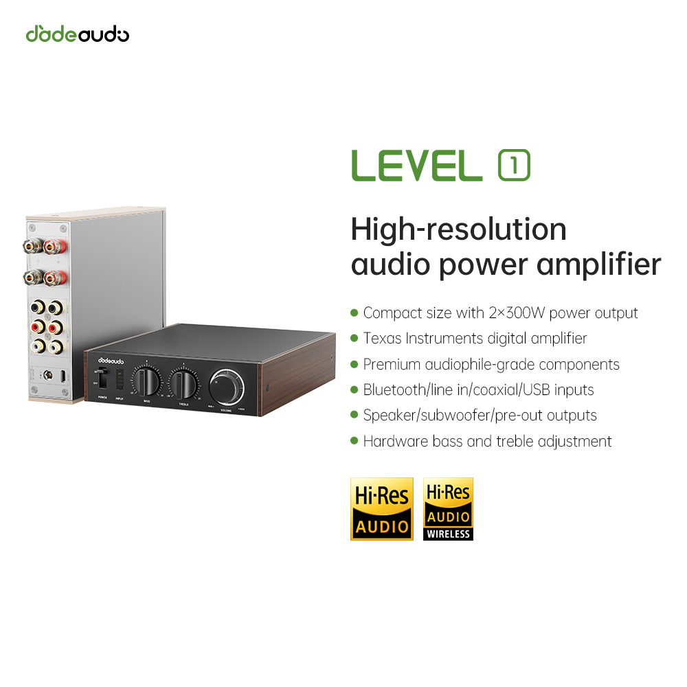 JadeAudio Level 1 Desktop HiFi - Home Cinema Equipment recension och pris