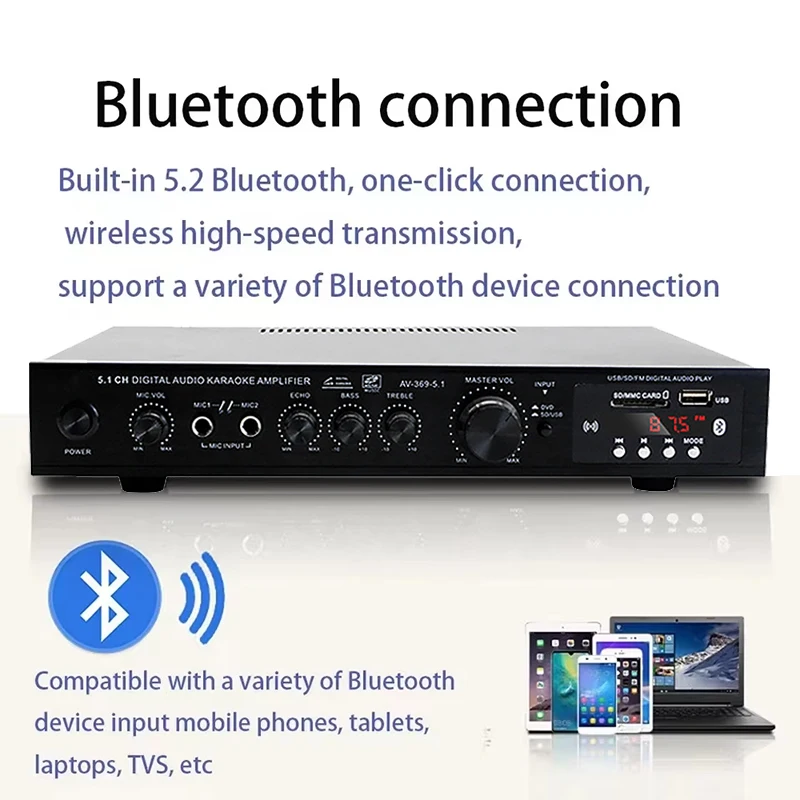 AV-369BT Bluetooth 5.1 Sound S - Home Cinema Dolby Atmos recension och pris