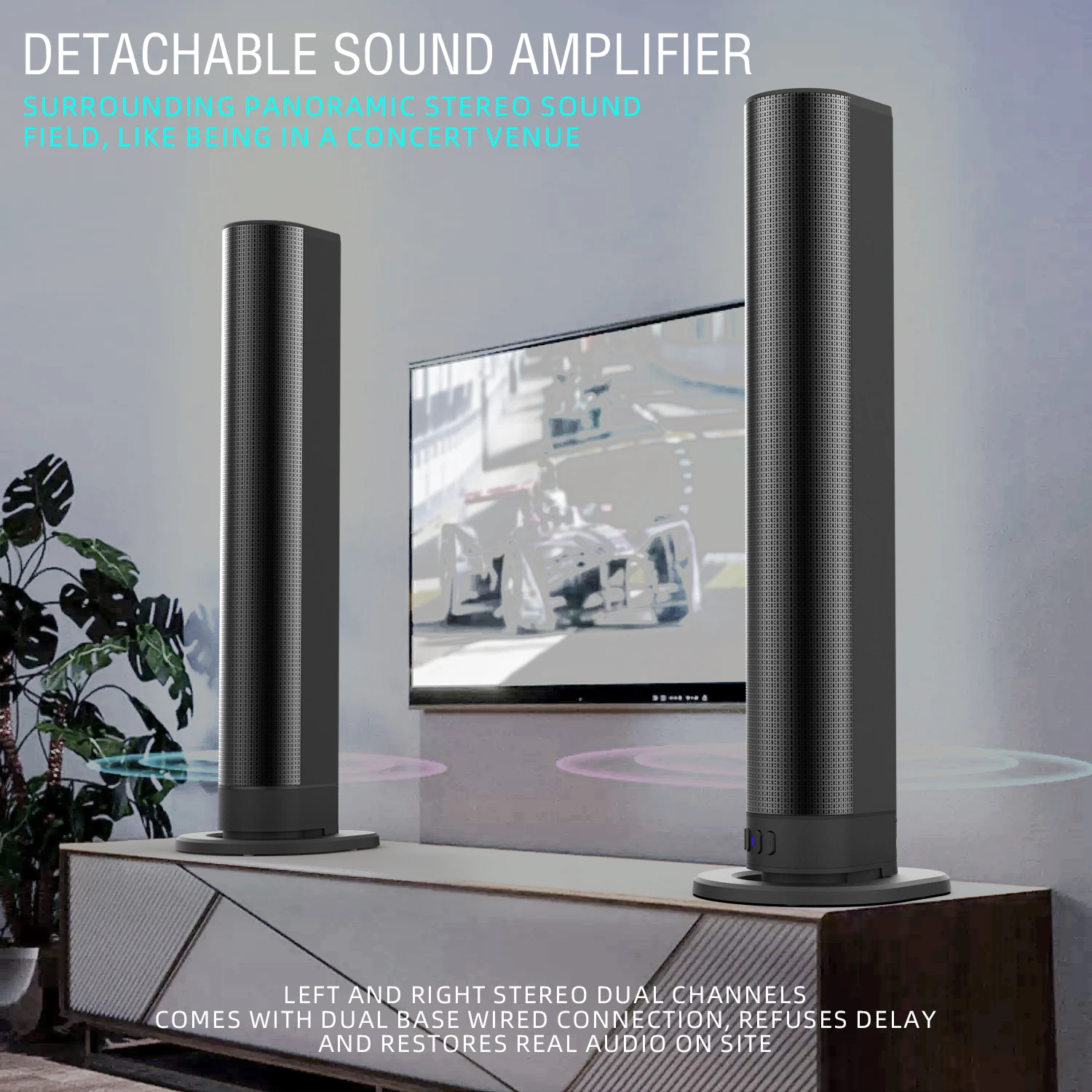 FM Soundbar TV Bluetooth Speak - Home Cinema Speaker System recension och pris