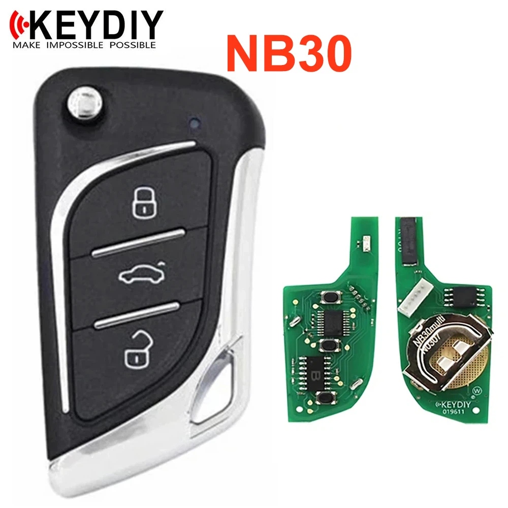 KEYDIY NB30 Remote Car Key 3 B - Universal Remote Control recension och pris
